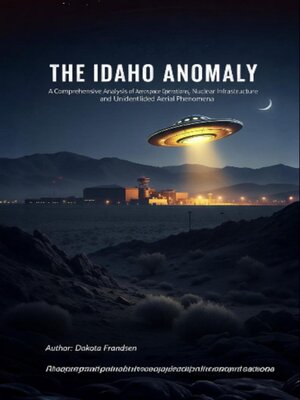 cover image of The Idaho Anomaly